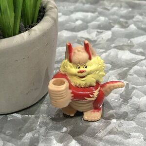 Vintage Thundercats Snarf Pencil Topper Straw Holder PVC Figure 1986 Burger King